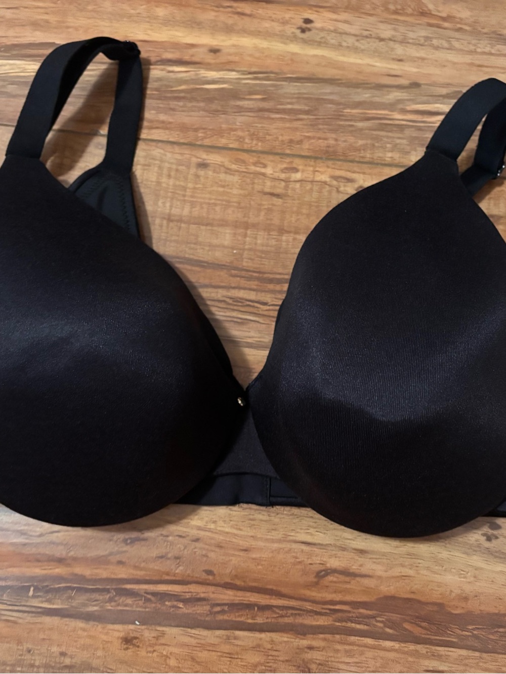 Back Smoothing full coverage Black Bra - Women Intimates